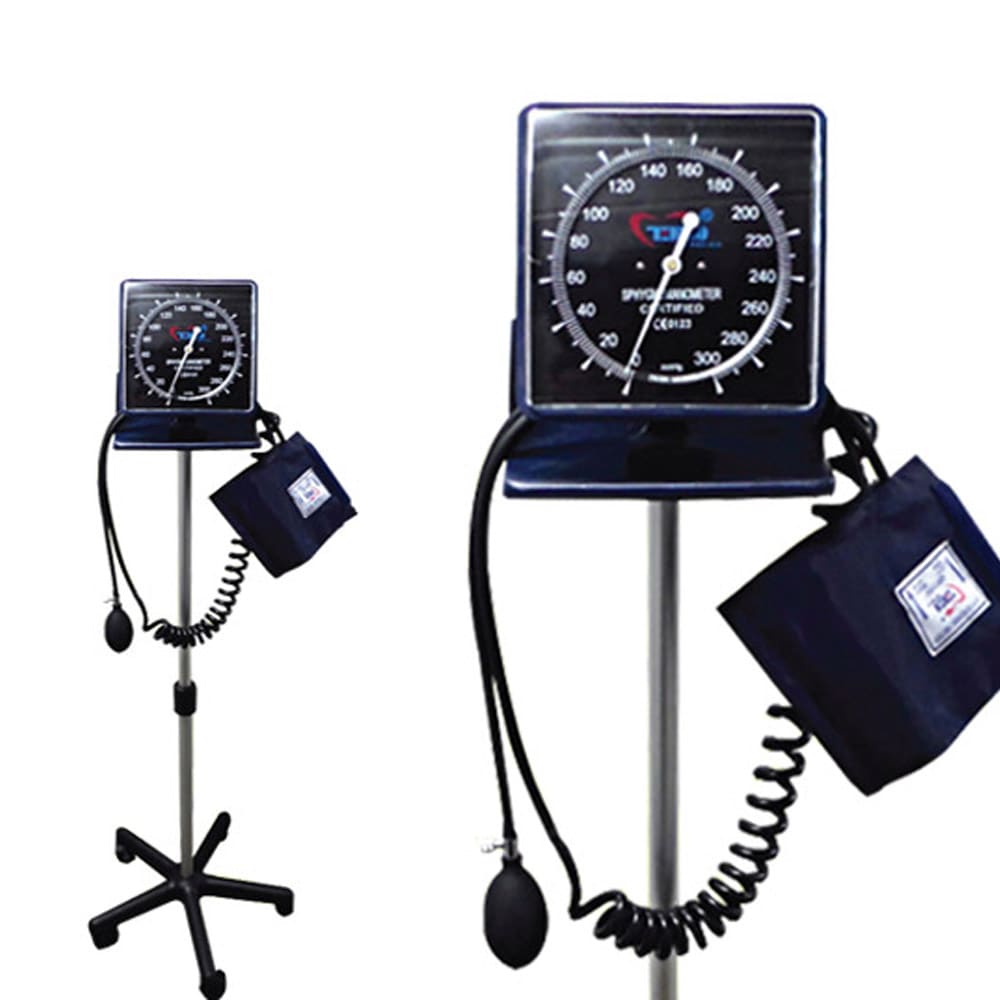 텐소 아네로이드 혈압계 TS-DIA02011 병원용 스탠드 혈압계