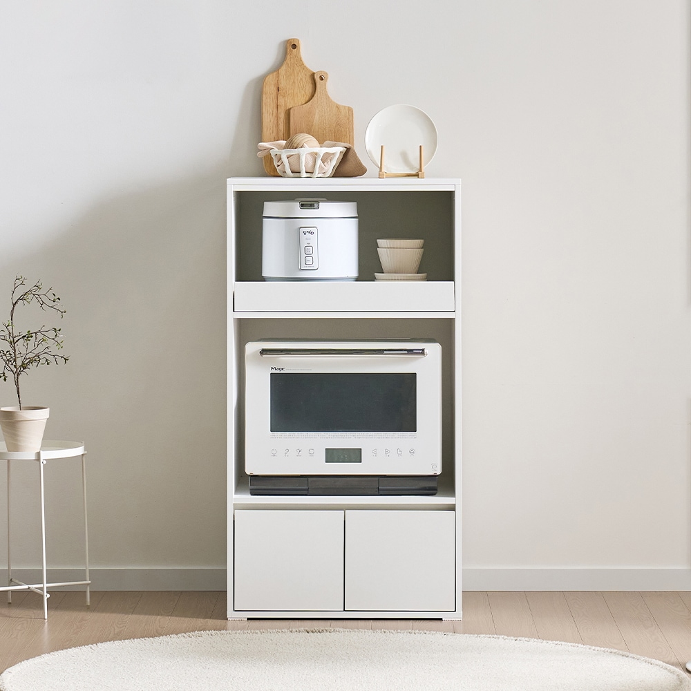 누울랑 129,600원ㅣ듀얼 600 2단 광파오븐 렌지대 