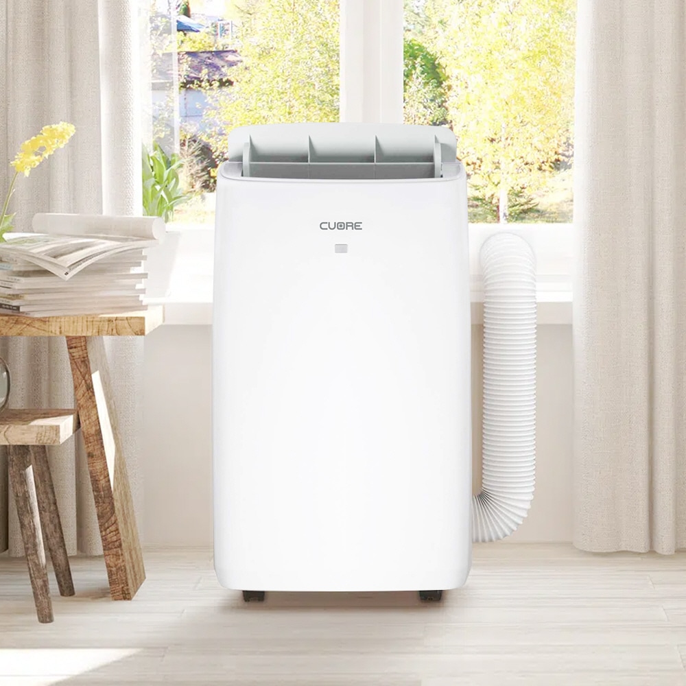 [중고] 쿠오레 [리퍼]이동식 에어컨 R-CPA-NV12 / 12000BTU 이동식에어컨+제습기