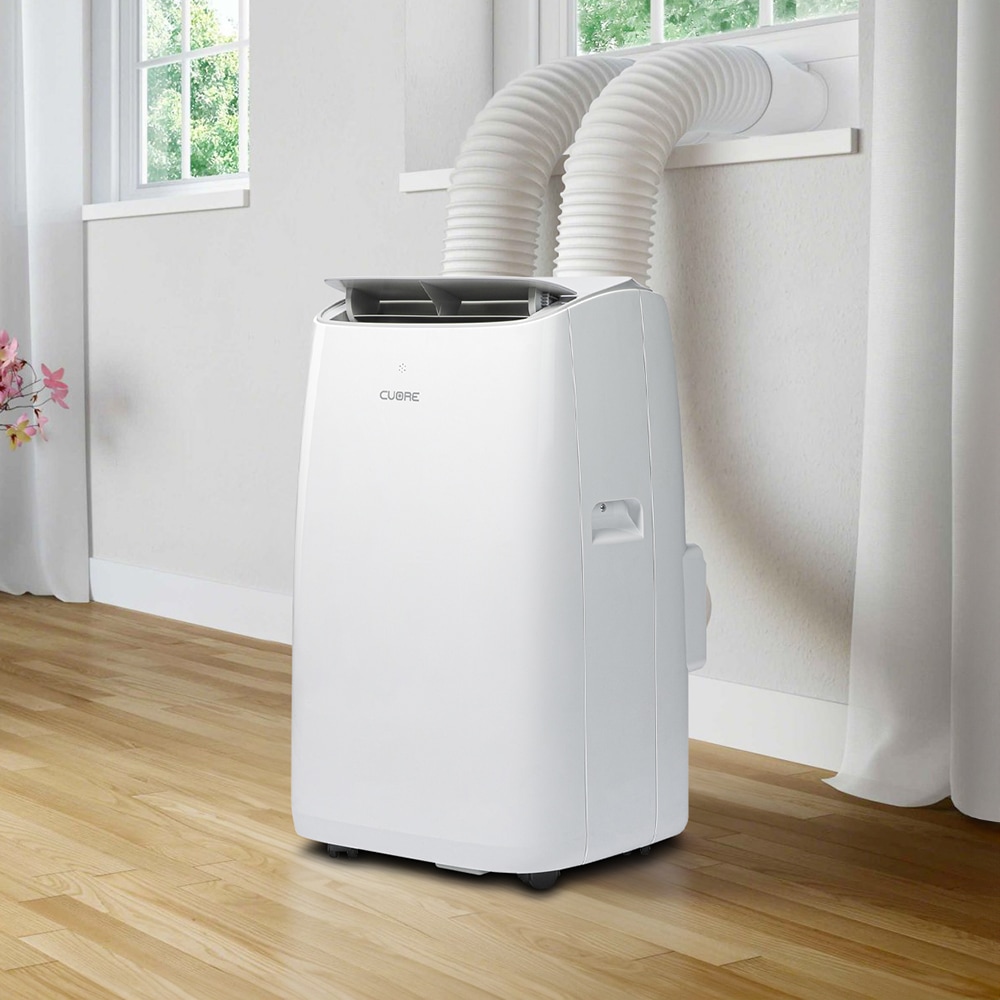 [중고] 쿠오레 [리퍼] 이동식 에어컨 CPA-NV12DN UE 냉방 제습 듀얼 호스 미니 소형 원룸