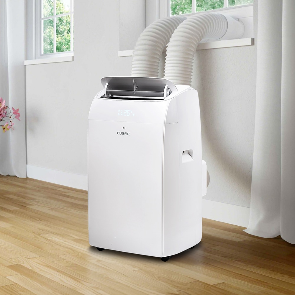 [중고] 쿠오레 [리퍼]이동식 에어컨 CPA-D120W UE 냉방 제습 듀얼 호스