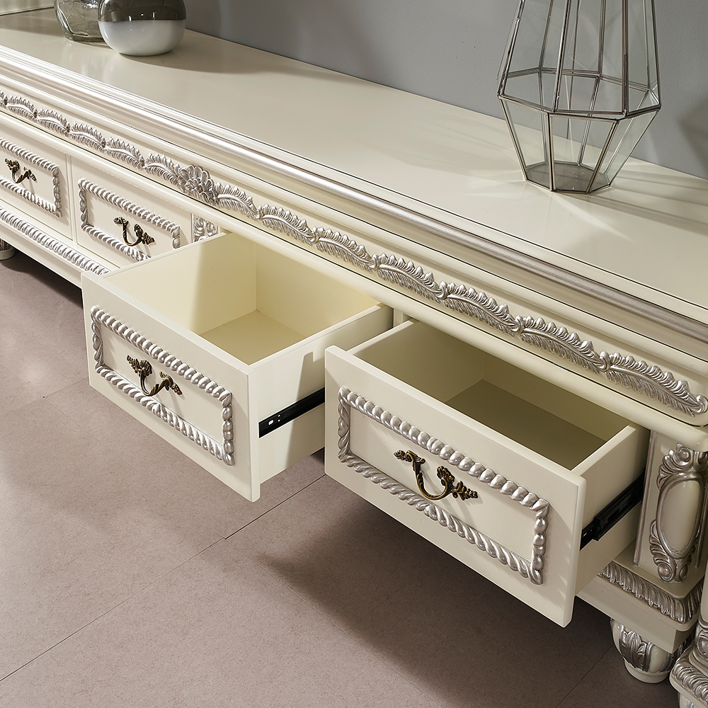 [신상품] 벤티스가구 뉴엔 마호가니 원목 거실장 엔틱 티비장 tv 다이 거실