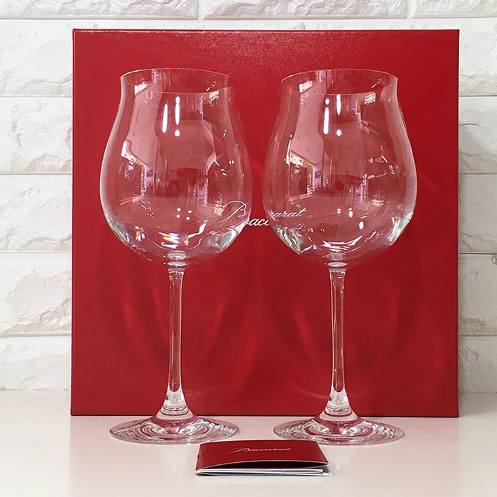[신상품]baccarat [해외] 데귀스따시옹 Degustation 부르고뉴 와인글라스 750ml 2P 세트