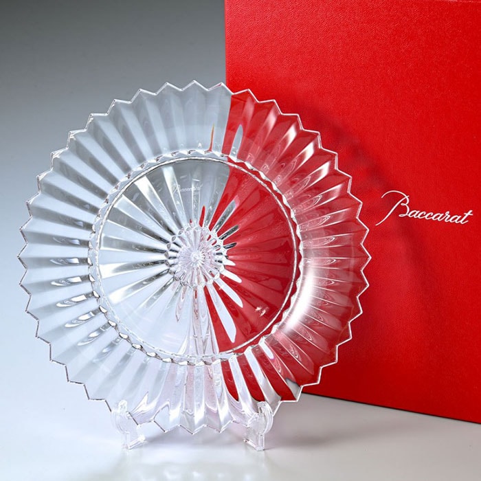 [신상품]baccarat [해외] 밀뉴이 MILLE NUITS 장식 접시 스몰 트레이 플레이트 M 22cm