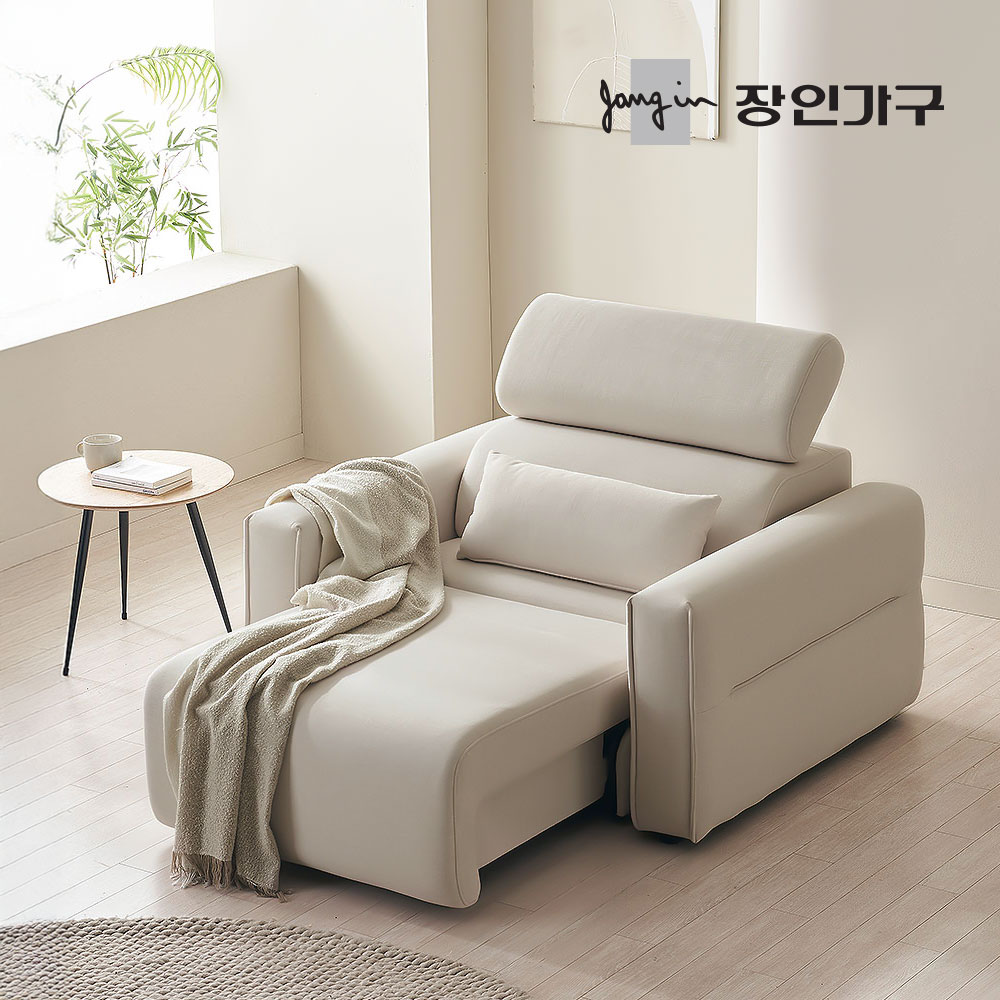 [신상품] 장인가구 399,000원/조디 1인 전동 모션 슬라이딩 슬라이드 무빙 가죽 리클라이너 소파