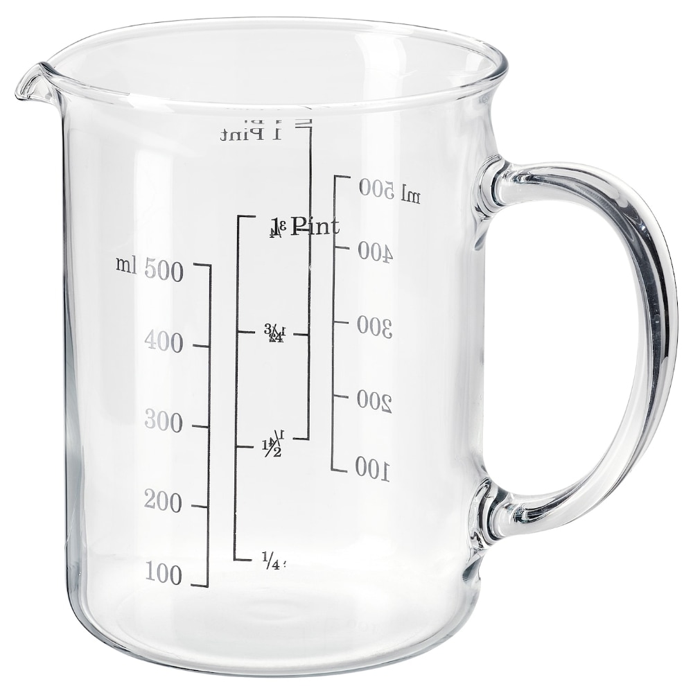 이케아 바르다겐 계량컵 내열유리 2size - 0.5L 소형 303.233.05