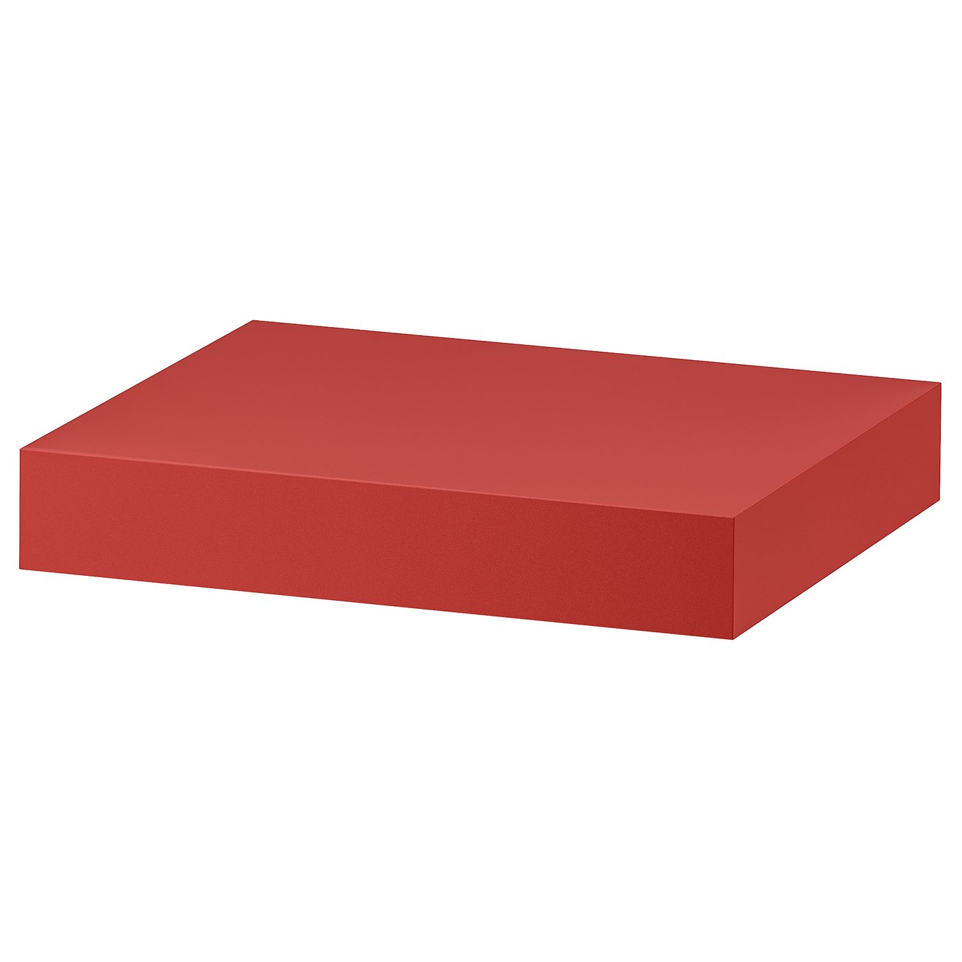 이케아 라크 벽선반 레드 30x26cm 