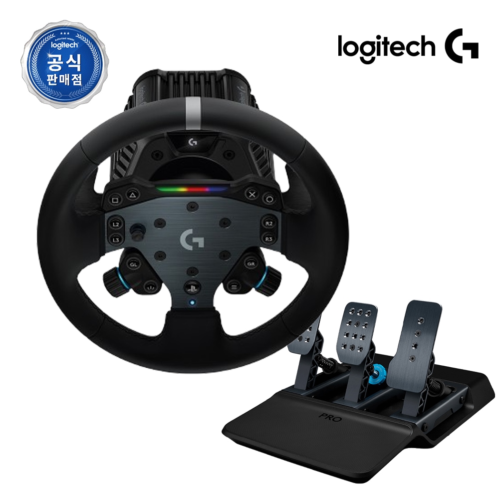 로지텍 로지텍코리아 공식 RS50 레이싱 휠 + 레이싱 페달 패키지 (PC/PS호환)