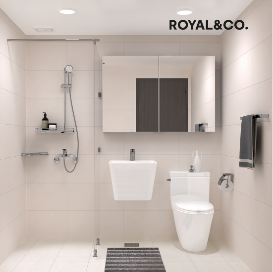 로얄앤컴퍼니 로얄앤코 욕실 리모델링 패키지 - 웜 그레이 