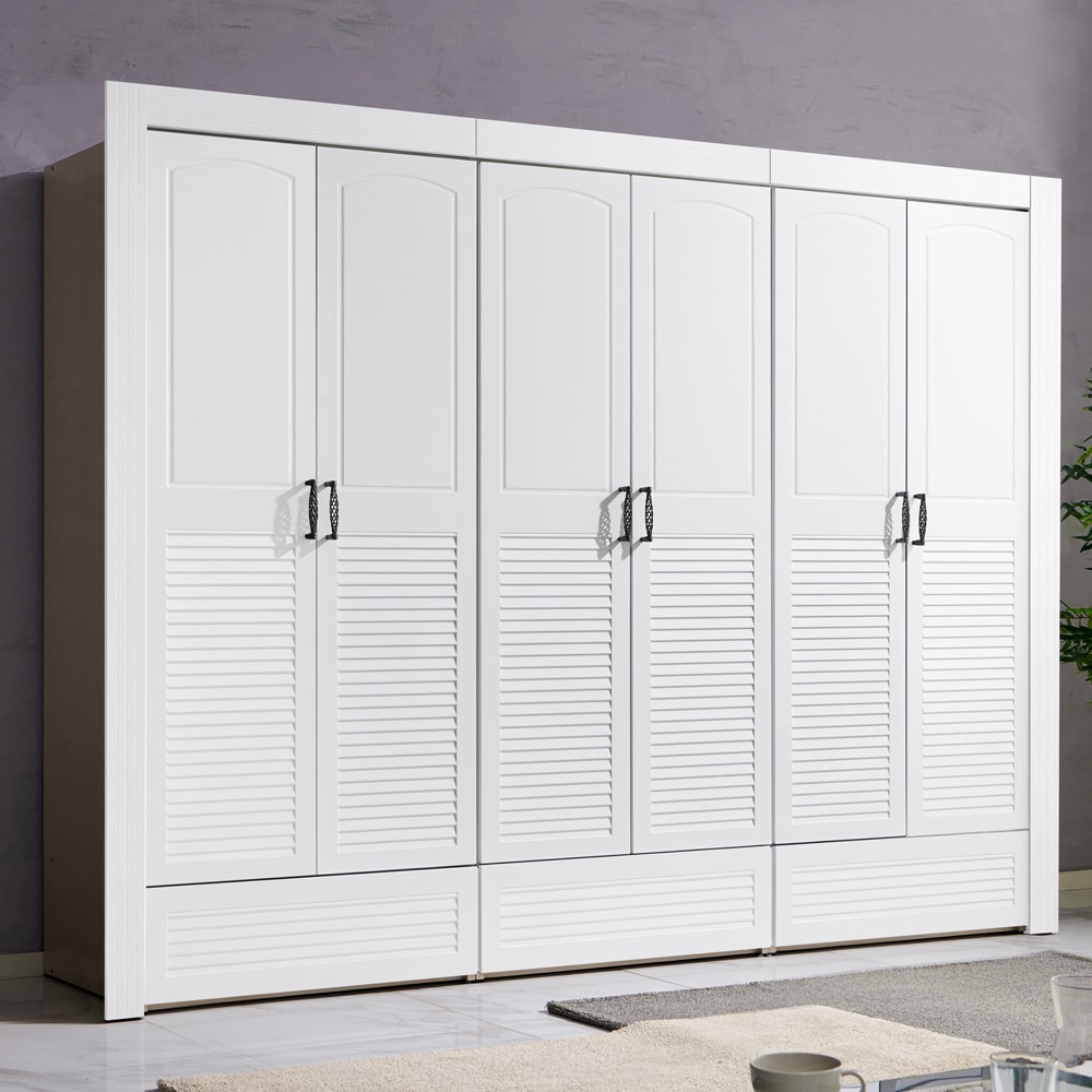 퍼니하우스 칼리아 3통 갤러리 2600 장롱세트 이불 정리 옷장 수납