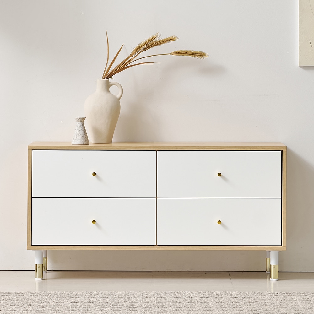 [신상품] 퍼니하우스 키니 4서랍 거실장 1000 tv선반 장식장 미니 서랍장 수납장 5colors