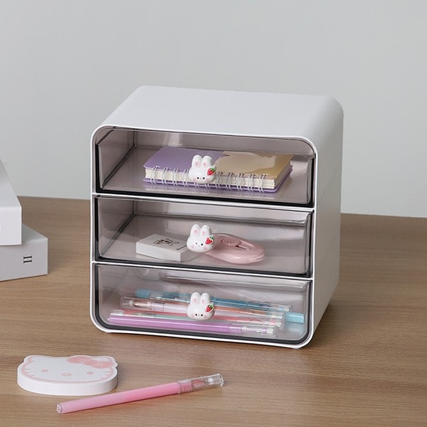 히키스 데스크 오거나이저 미니 서랍 홈오피스 공부방 책상 꾸미기 대형 