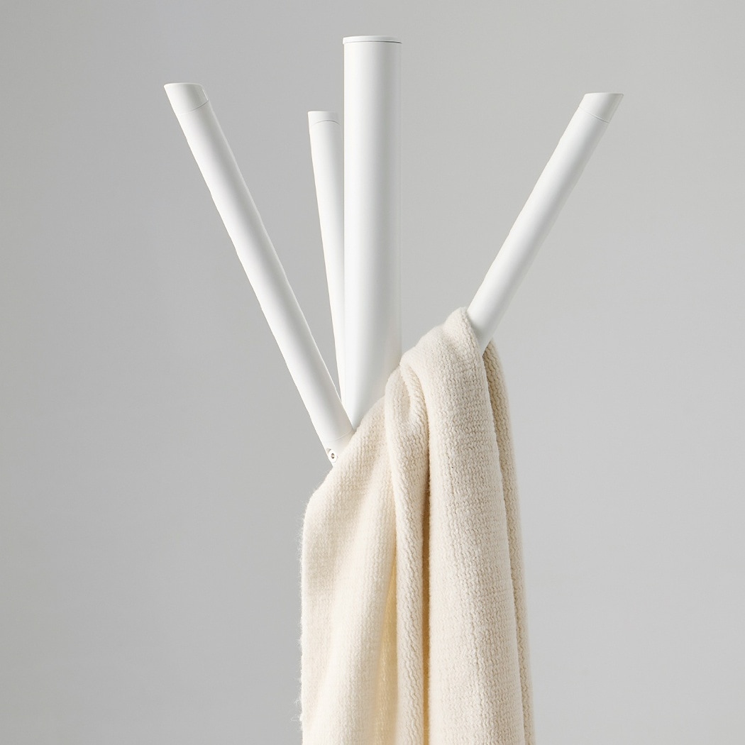 한샘 바인 트리 스탠드 행거 화이트 