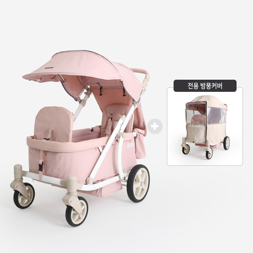 폼포라 폼포라N2 접이식 유아웨건 + 방풍커버