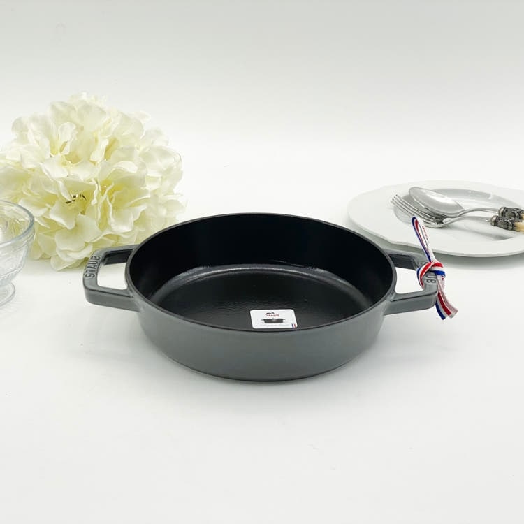 [중고] 스타우브 [리퍼]더블핸들 프라이팬 20cm, 그레이 1004864(B품)