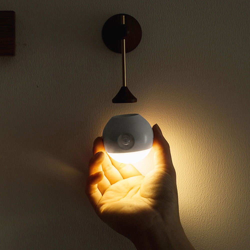 상상공간 달빛처럼 아름다운 2중 스마트 센서 나이트 무드등 인테리어 조명