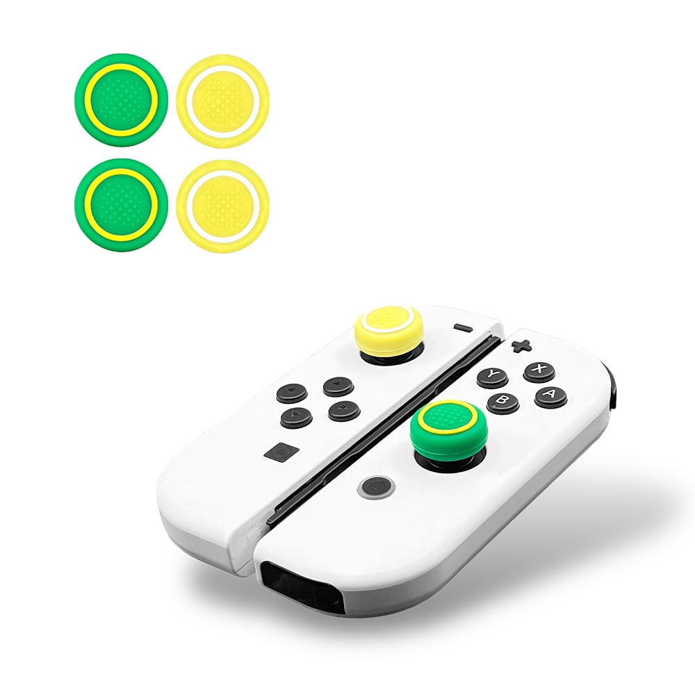 [오늘출발][신상품]업마켓 닌텐도 스위치 조이콘 스틱커버 키 캡 아키토모 젤다의전설 티어스오브더킹덤 라인