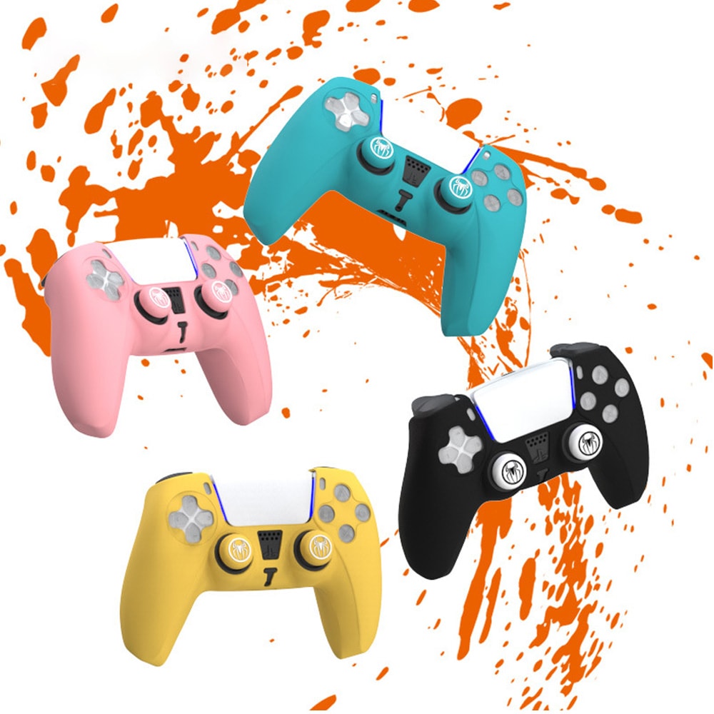 업마켓 PS 플스 4 5 세대 듀얼 쇼크 센스 엑박 패드 XBOX 프로콘 스파이더맨 스틱 커버 캡