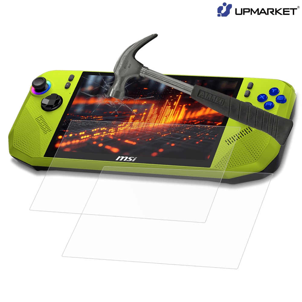 업마켓 MSI 클로A8 필름 강화유리 액정보호필름 2매