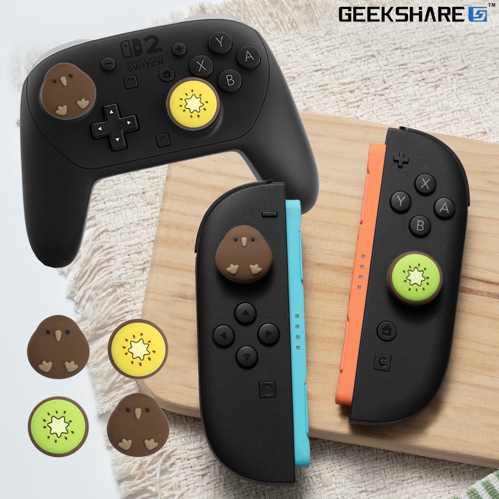 업마켓 닌텐도 스위치2 스틱커버 긱쉐어 키위 조이콘2 프로콘2 호환