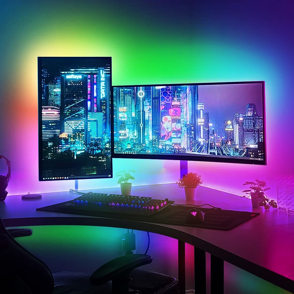 비상 RGB 칼라플 모니터 간접조명 간접등 줄조명 LED바 10m