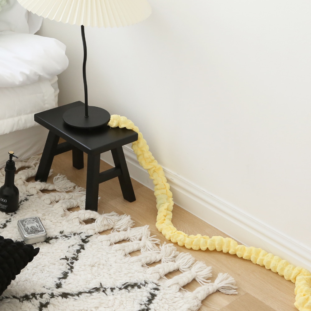 데코토닉 팝핑캔디 케이블커버 3size 코드삭스 멀티탭 전기선 전선커버 160~310cm 자체제작