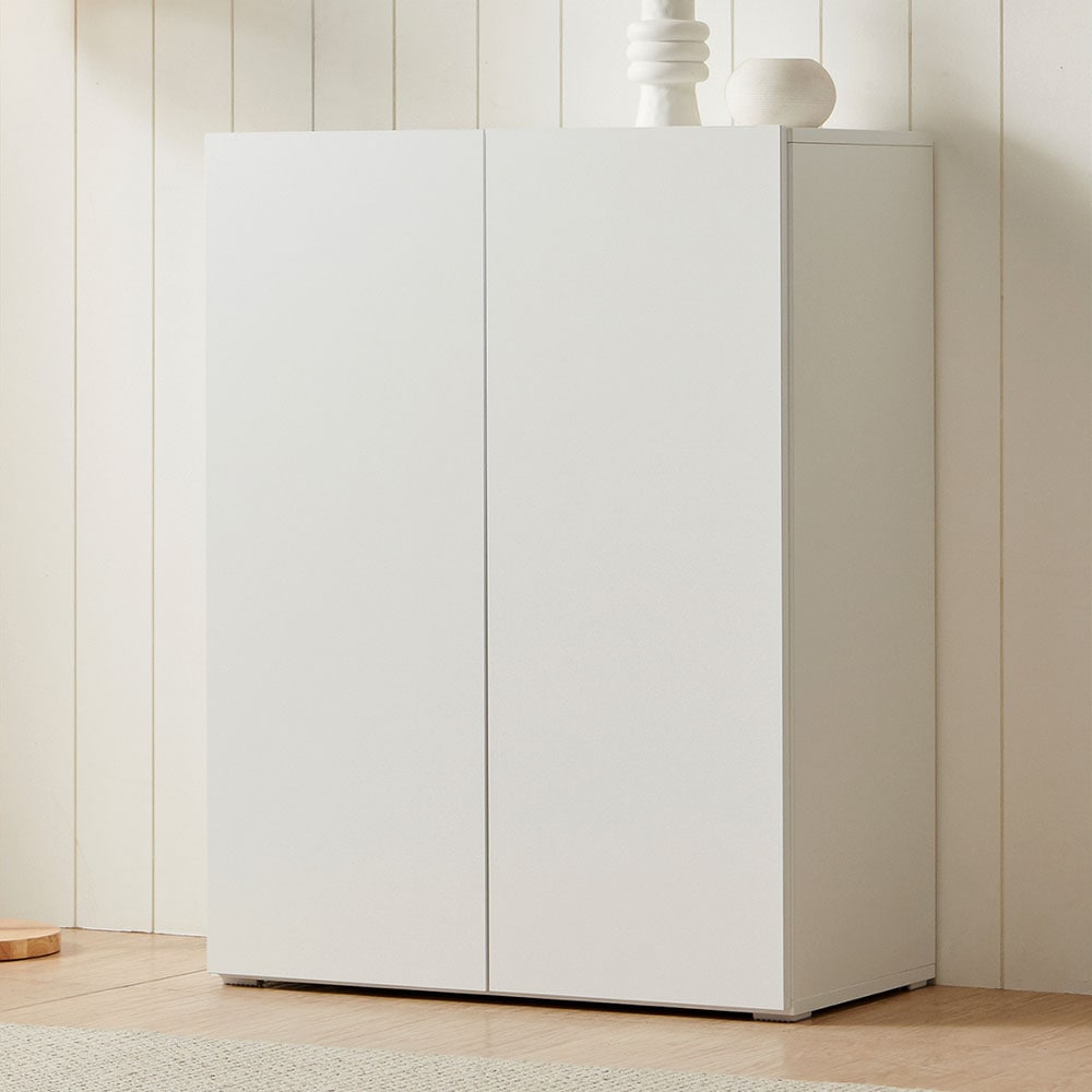 [신상품]사사가구 아일라 E0등급 3단 800 속깊은 높은 선반 수납장