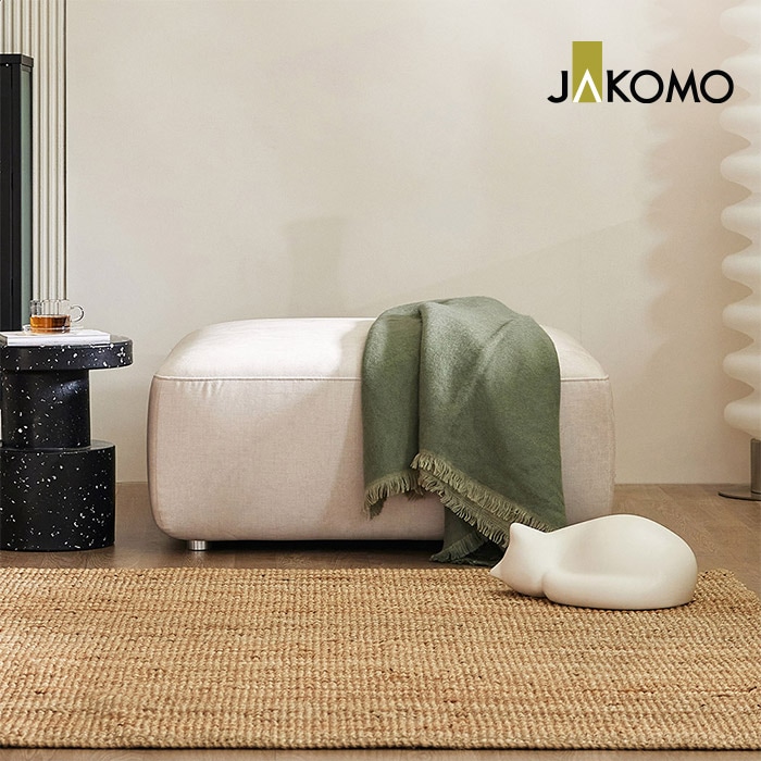 자코모 뉴웨이 모듈 C 젠위브 패브릭 스툴 