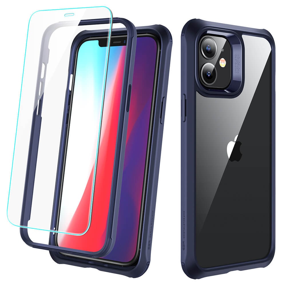 ESR 아이폰12 mini 얼라이언스 터프 케이스 강화유리포함