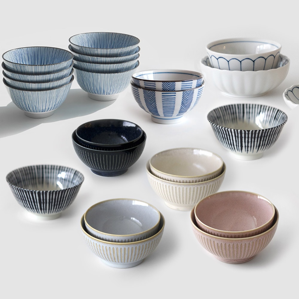 니코트 1+1 일본 공대/밥그릇/국그릇 세트 (총 4P) MADE IN JAPAN