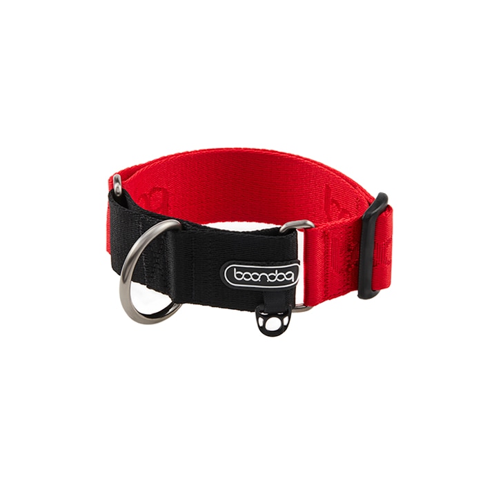 [신상품]분독 분독 마틴게일 와이드 목줄 레드