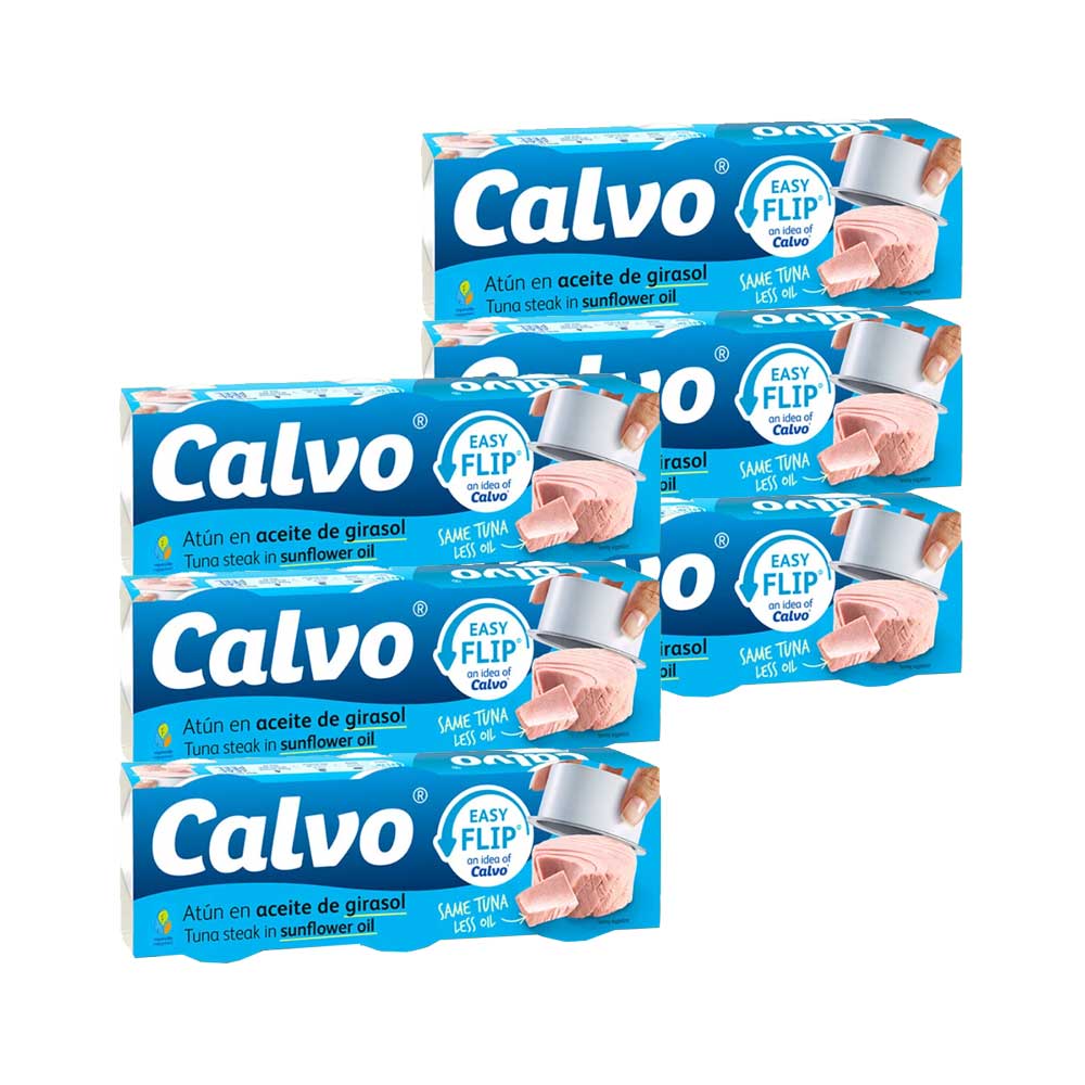 CJ제일제당 칼보 해바라기유 참치캔 65g 3입 x6개(총 18개)