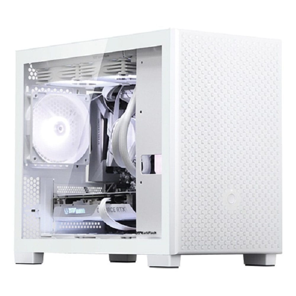 다크플래쉬 미니케이스 DS200 강화유리 화이트