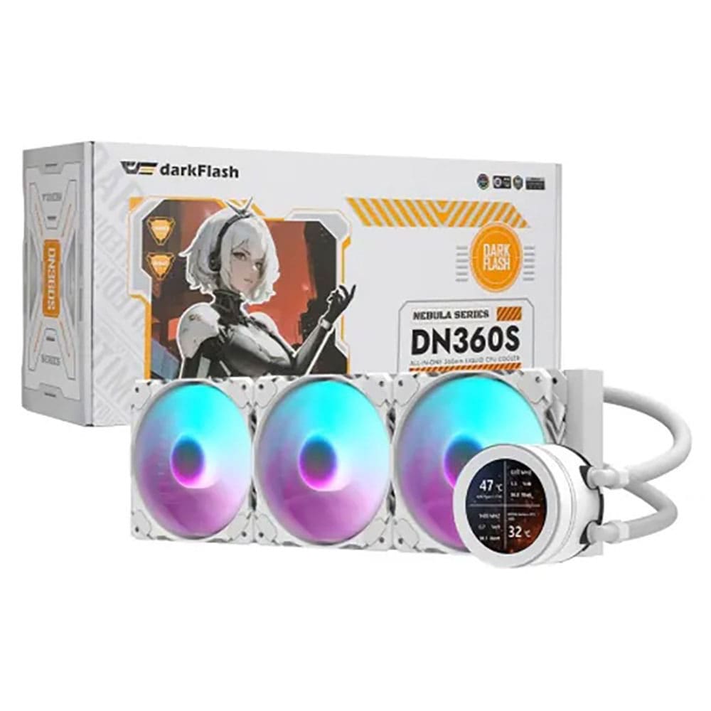 다크플래쉬 수랭쿨러 DN-360S 화이트