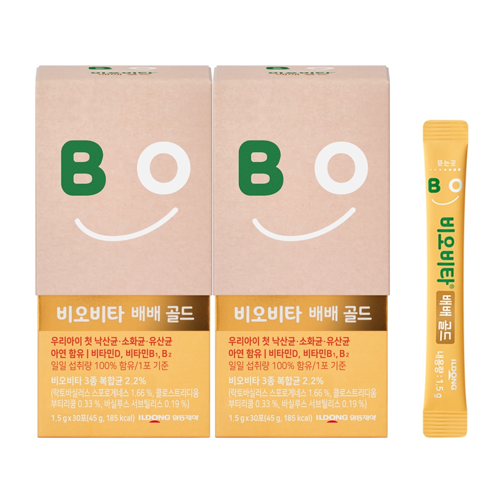 일동제약 비오비타 배배 골드 1.5g 30포