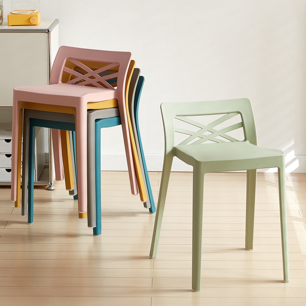 [오늘출발] [신상품] 21세기트랜드 니로 등받이 식탁 카페 간이의자 인테리어 체어