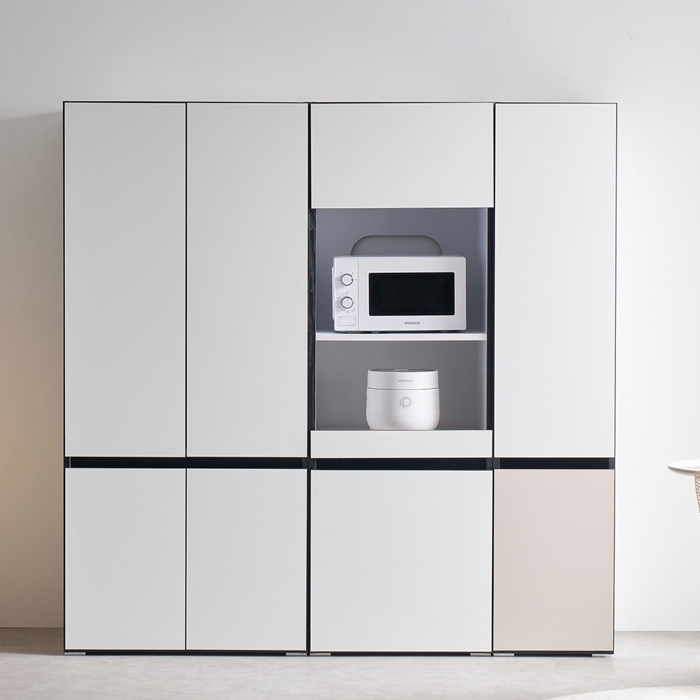 [신상품]슈퍼홈 베텔 팬트리장 키큰 냉장고장 틈새장 홈카페장 빌트인 다용도 주방 수납장