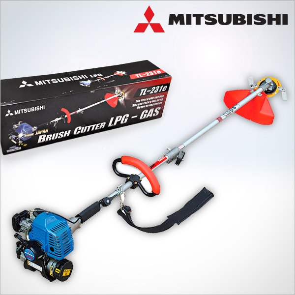 미쓰비시 가스 예초기 LPG 견착식 2행정 제초기 TL-23