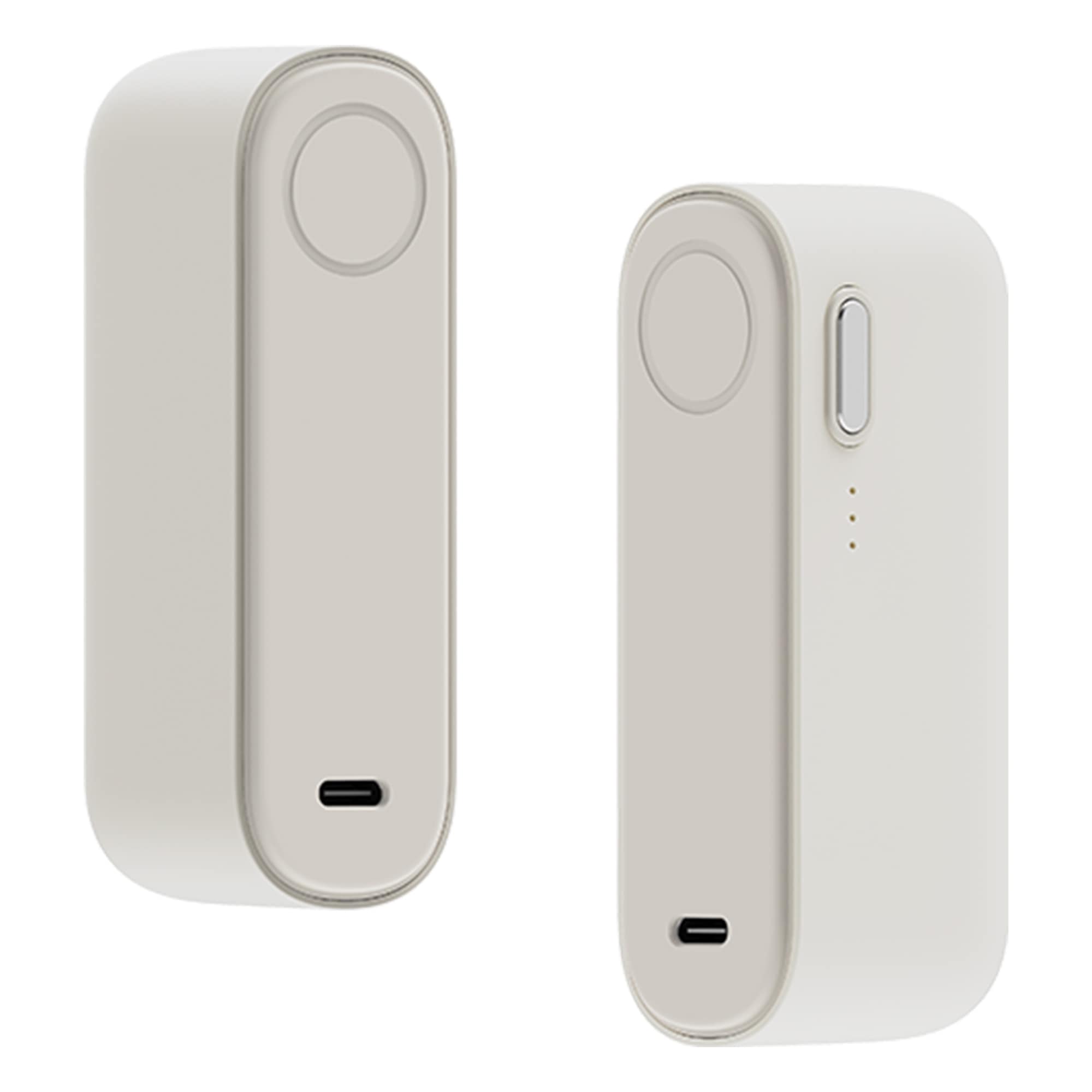 모란카노 대용량 듀얼 마그네틱 손난로 보조배터리 8000mAh 겨울 캠핑 휴대용 충전식 전자 핫팩