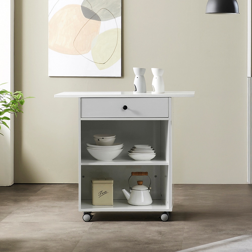 [신상품] 소소숲 클라크 조리대 주방 수납장 800 (손잡이서랍형)