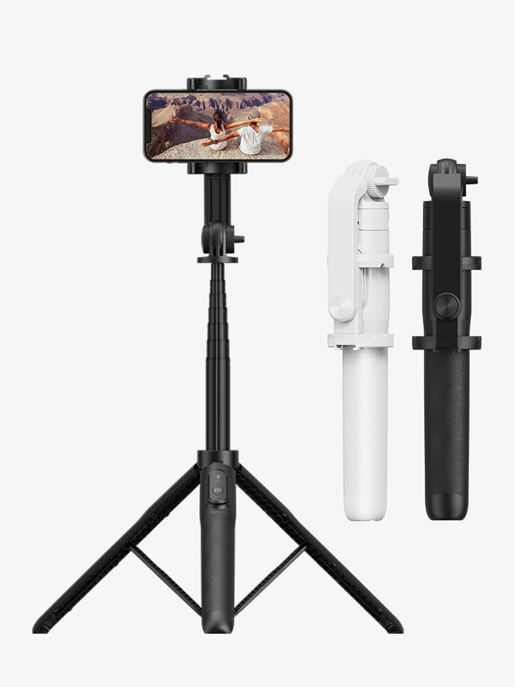 요이치 지라프 아이폰 갤럭시 액션캠 미러리스 블루투스 셀카봉 삼각대 160CM