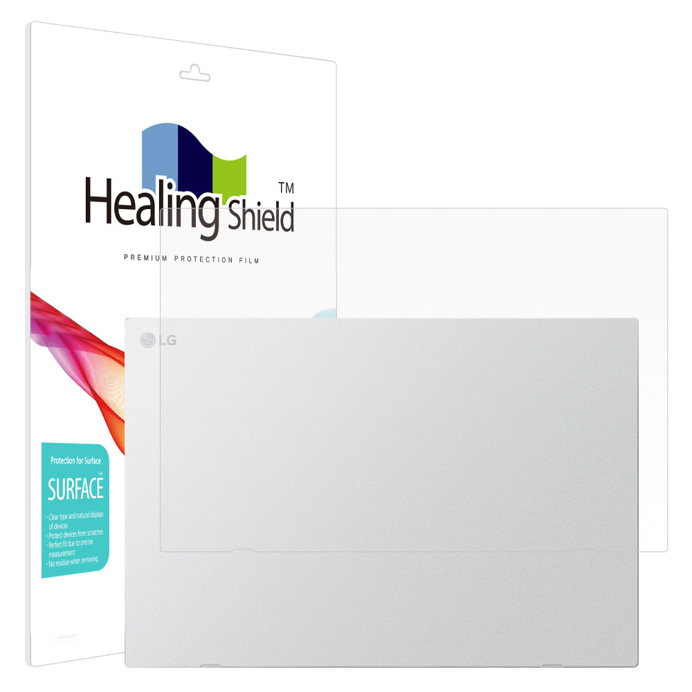 힐링쉴드 LG 그램뷰 2세대 그램+view 16MR70 무광 외부 후면2매