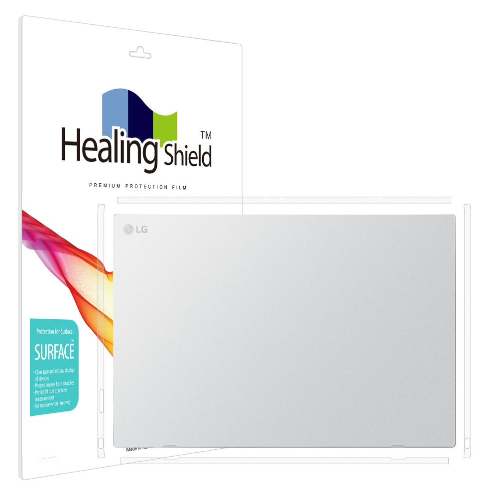 힐링쉴드 LG 그램뷰 2세대 그램+view 16MR70 무광 측면필름 2매