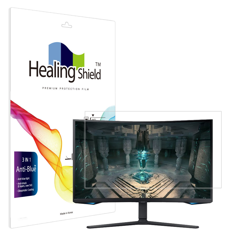 힐링쉴드 오디세이 G6 S27BG650 블루라이트차단 액정보호필름