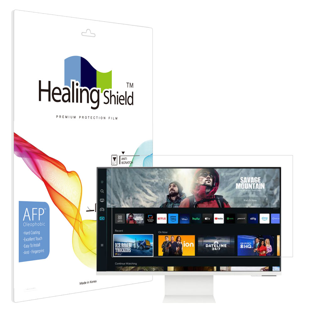 힐링쉴드 삼성 스마트모니터 M8 S32CM801 올레포빅 액정필름