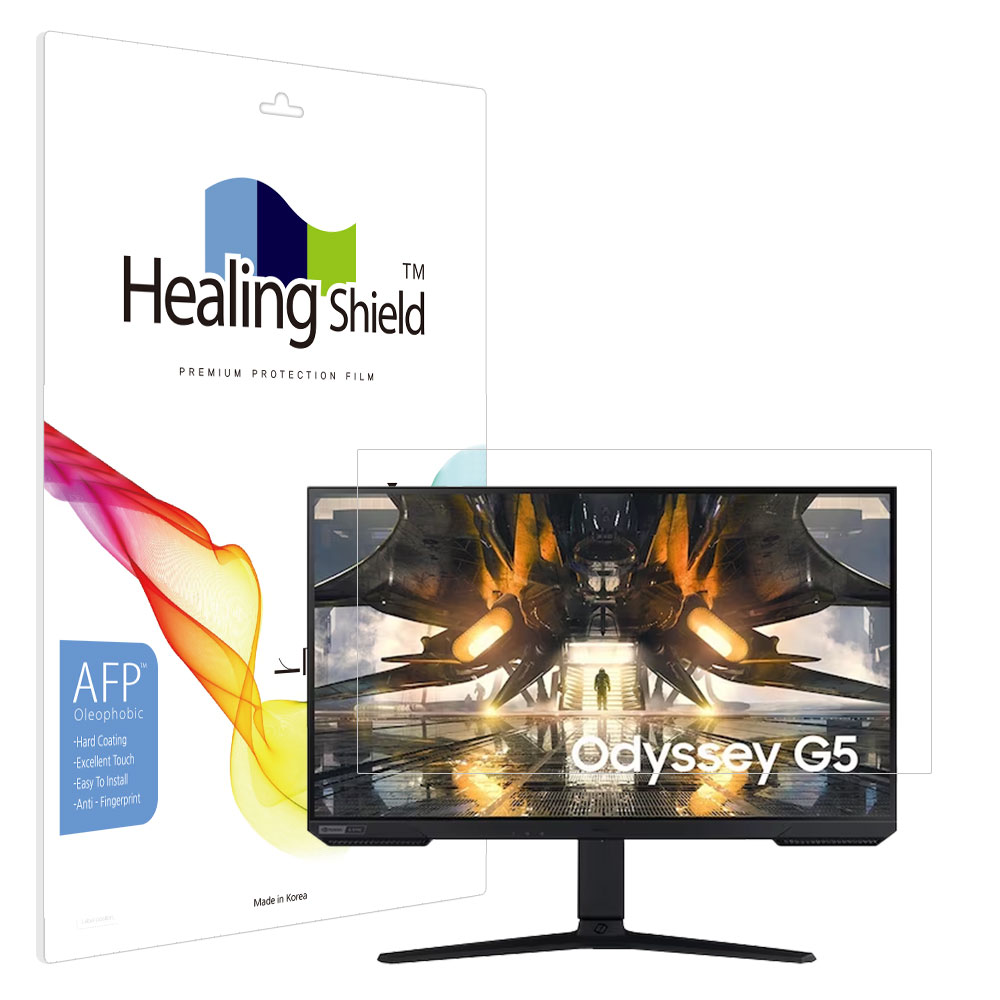 힐링쉴드 삼성 오디세이 G5 G52A S27AG520 165 올레포빅 필름