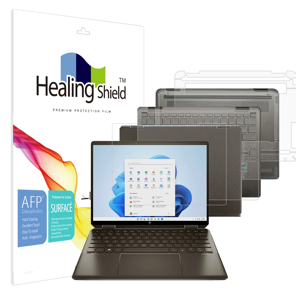 힐링쉴드 스펙터 x360 14-ef0041TU 올레포빅 필름1매 외부3종