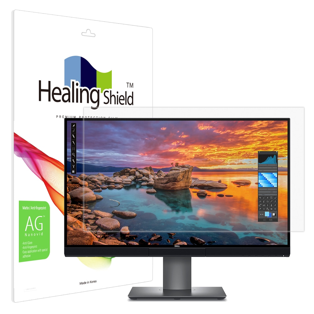 힐링쉴드 델 울트라샤프 UP2720Q 저반사 액정보호필름