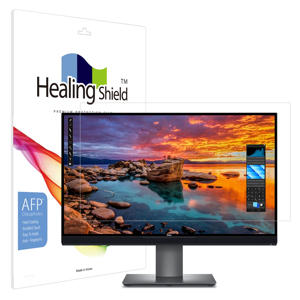힐링쉴드 델 울트라샤프 UP2720Q 올레포빅 액정보호필름