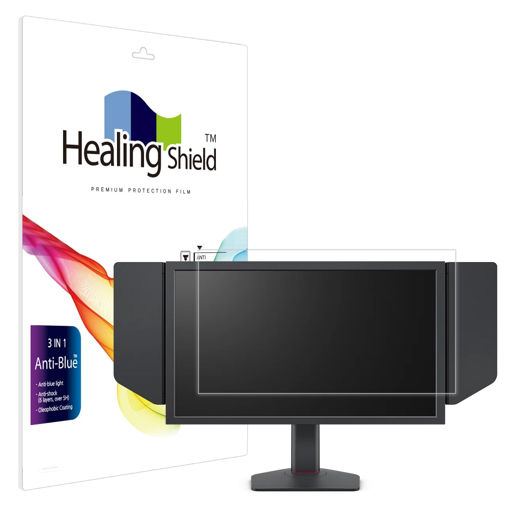 힐링쉴드 벤큐 XL2566X 플러스 블루라이트차단 액정보호필름